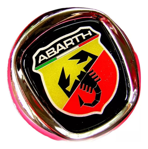 Escudo Insignia Logo Baul Porton Abarth Fiat 500 85mm
