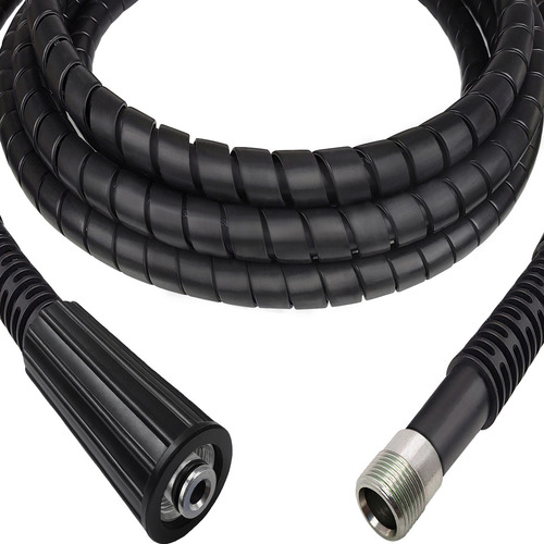 7 Metros Mangueira Extensora Proteção Lavadora Makita Hw 101 Cor Preto