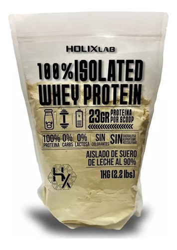 Holixlab Proteína Pura Isolated Whey Protein  1kg 40serv Sfn