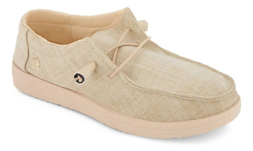 Sneakers Formales 92218xpr Moderno Beige Tendencia