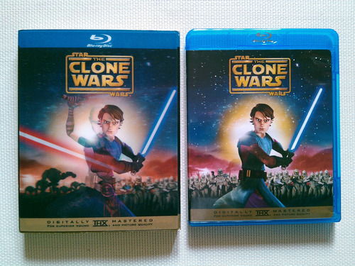 Star Wars - The Clone Wars / Combo + Slipcover Lenticular (Usado)