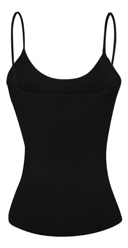 Blusas de tirantes negras hotsell
