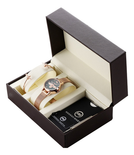 Relojes De Pulsera De Malla, Relojes Elegantes De Lujo En Or