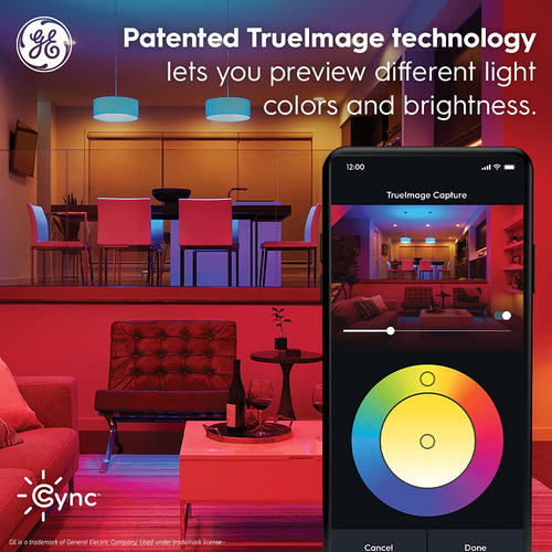 Tira De Luces Led Cync Smart Que Cambia De Color De 32 Pies
