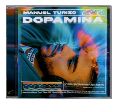 Manuel Turizo - Dopamina - Disco Cd (13 Canciones)