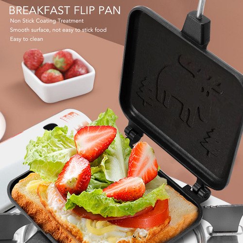 Sartén Con Forma De Sándwich Con Forma De Sándwich De Doble