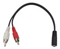 Comprar Cable De Audio Bidirecional Rca Macho Miniplug Hembra Gtia