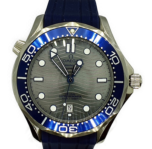 Reloj Seamaster  Color Titanio-azul Con Estuche 13242261