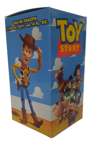 Perfume Infantil Toy Story Eau De Toilette 120 Ml Spray