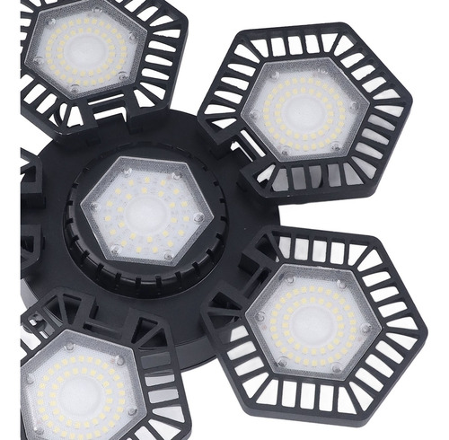Plafón Led Para Garaje, 5 Paneles Plegables, 120 W Ac 85277