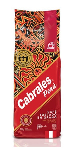6 X Cafe Grano Cabrales Peru 1kg 6kg