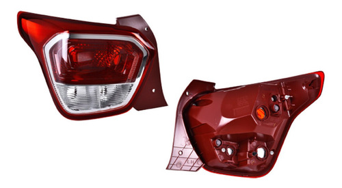 Calavera Izq S/foco Para Hyundai Grand I10 15/17