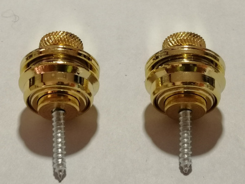 Imagen 3 de 4 de Botón De Seguridad Para Guitarra (straplocks)