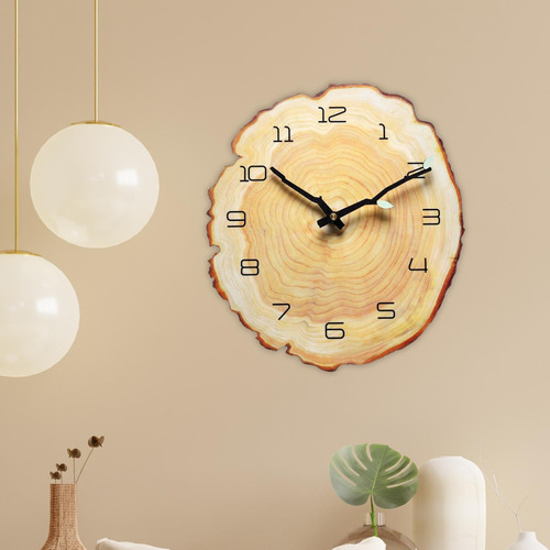 Reloj De Pared Con Anillo Anual, Reloj Interior Y Exterior