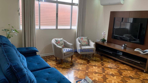 Imagem 3 de 30 de Apartamento Com 3 Dormitórios À Venda, 118 M² Por R$ 450.000,00 - Embaré - Santos/sp - Ap6442