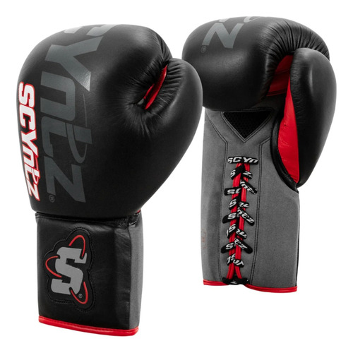 Guantes Box Title Scyntz Cuero Agujetas Palomares Fpx