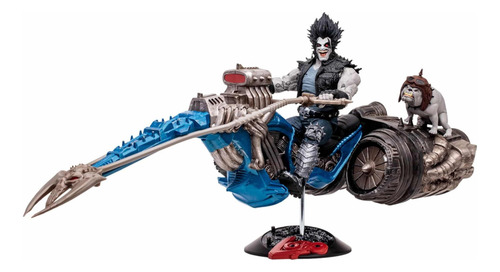 Pacote Lobo & Spacehog Figura Dc Jl Of America Mcfarlane Toys