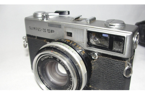 Antiga Camera Olympus 35 Sp Maquina Fotografica