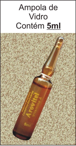 Imagem 2 de 2 de Arovitel Vitamina A Capilar 5ml Caixa C/ 36un