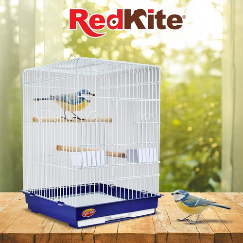 Imagen 4 de 4 de Jaula Para Aves Equipada Periquitos Loros C/ Bandeja Macao