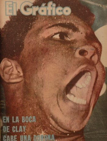 El Grafico 2317 Cassius Clay Campeon Del Mundo Gana A Liston