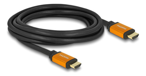 Cable Hdmi 8k 60hz/4k 120hz/48gbps V2.1 De 3mts. Premium Oro