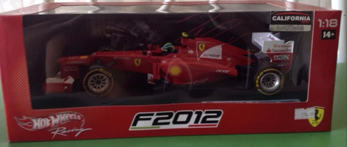 Ferrari F2012 Felipe Massa 1/18 Hotwheels Nova