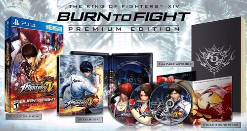 The King Of Fighters Xiv Premium Edition Ps4  Un. Limitadas