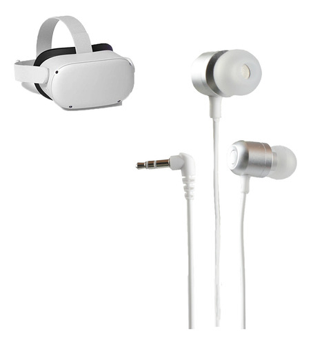 Auriculares Bass Surround Comfort Para Quest 2/htc Vr/pico