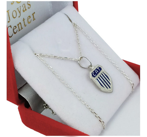 Conjunto Plata 925 Escudo Talleres De Cordoba Cadena Force 