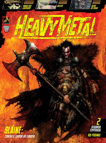 Heavy Metal 2º temporada - Episódio 2, de Mills, Pat. Editora Edições Mythos Eireli, capa mole em português, 2019