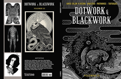 Libro Tattoo Dotwork Blackwork Vol 3 Tatuajes Tatuar 