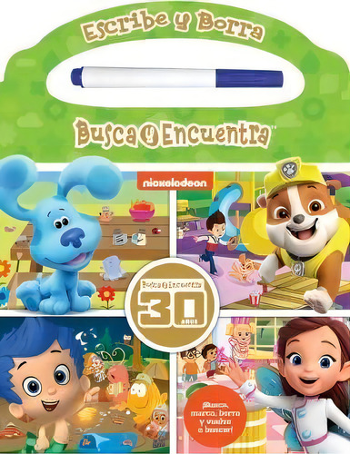 Pintar Y Borrar Nick Jr Welf, De Nick Jr. Editorial Pi Kids, Tapa Dura En Español
