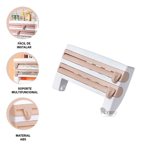 Expendedor Versatil Doble En Color Beige Y+post-it Adhesivos