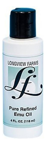 Longview Farms Pure Refined Emu Oil 4 Fl Oz