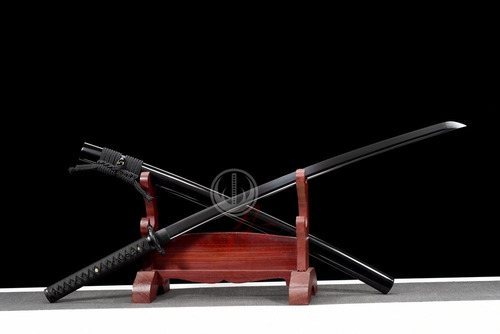Imagem 5 de 10 de Katana Kuro - Aço Aisi 9260 Negro