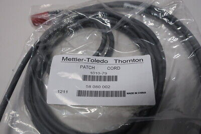 Mettler Toledo 1010-79 Thornton Patch Cordset Cable Nnr