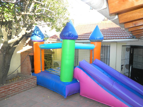 Imagen 4 de 10 de Castillo Con Tobogan Y Turbina Fabrica 3 Años De Garantia