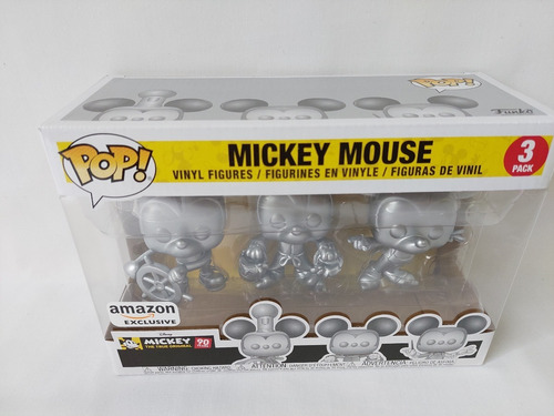 Funko Pop Mickey 3 Pack 425 426 428 Amazon Exclusive (Usado)