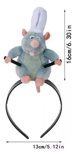 Tiaras Ratatouille, Tarjetas Para El Pelo, 1 Pieza