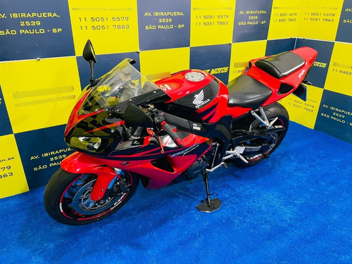 Imagem 6 de 15 de Cbr 1000 Rr 2006 Vermelha Maravilhosa