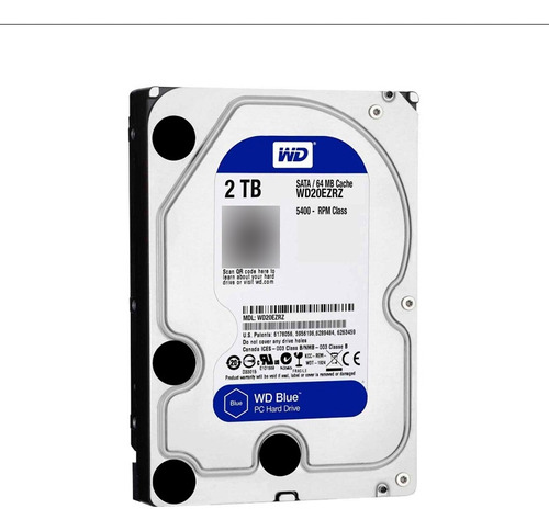 Disco Duro Interno Western Digital  Wd20ezrz 2tb Azul