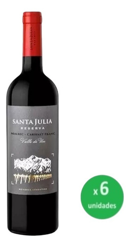 Caja Vino Santa Julia Res Mal/cab Fra 750cc X6unid-dh Tienda