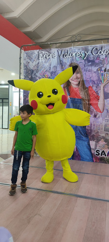 Muñecote Pikachu Para Eventos Infantiles (botargas)
