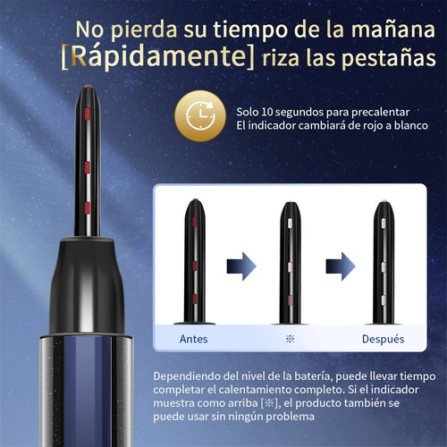 Rizadora De Pestañas Eléctrica Usb