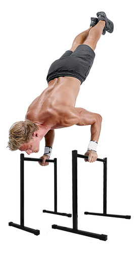 Kit Barras Paralelas Dip Triceps Fondos Crossfit Gde/med/ch