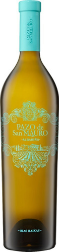 Vino Blanco Albariño Pazo San Mauro 750 Ml