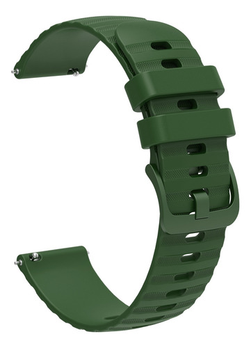 Malla Correa Para Amazfit Bip Amazfit Gts Amazfit Gtr Verde Oscuro