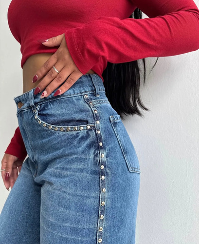 Las Locas Jeans Mom Stell Original 100%