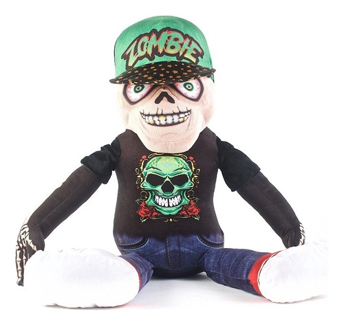 Peluche Zombie Beige De 42cm